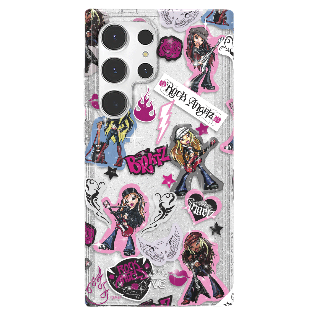 Bratz Rock Angelz Glitter Samsung Case - Thumbnail 4