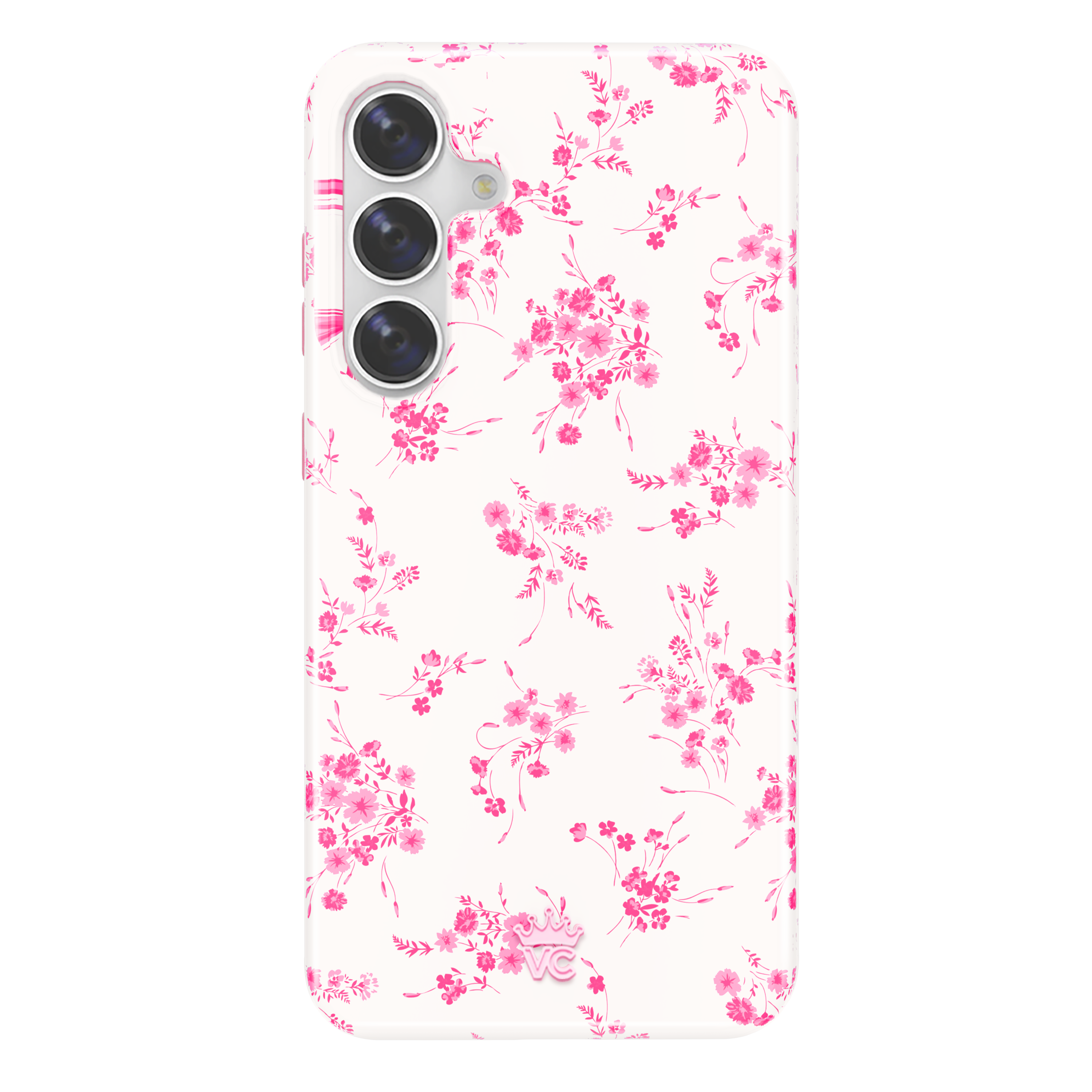 French Rose Floral Samsung Case - Thumbnail 3