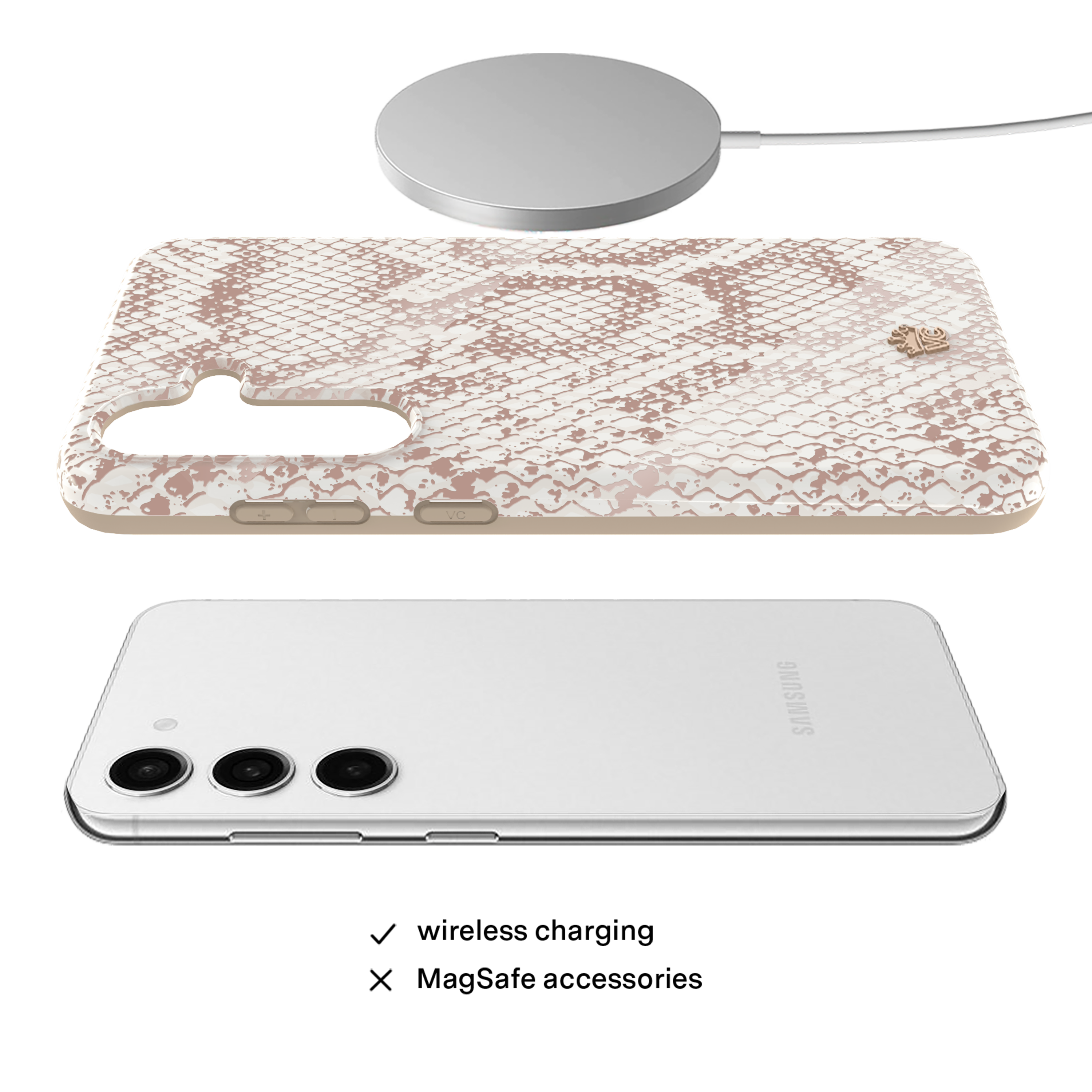 Nude Python Samsung Case - Thumbnail 4
