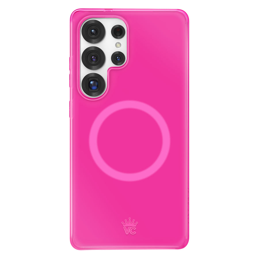 Pink Sapphire Jelly Samsung Case