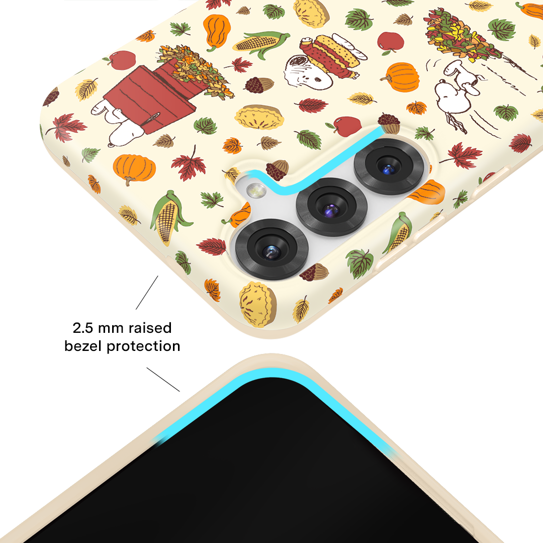 Snoopy Autumn Leaves Samsung Case - Thumbnail 5