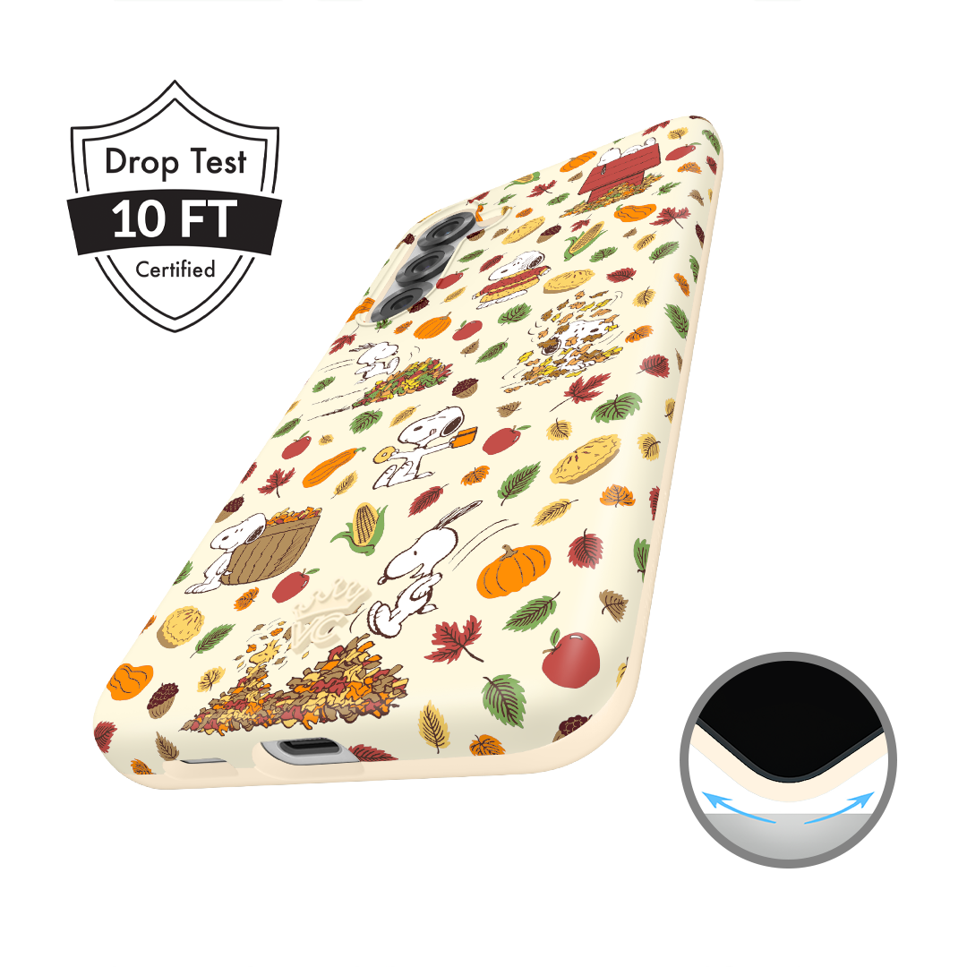 Snoopy Autumn Leaves Samsung Case - Thumbnail 4