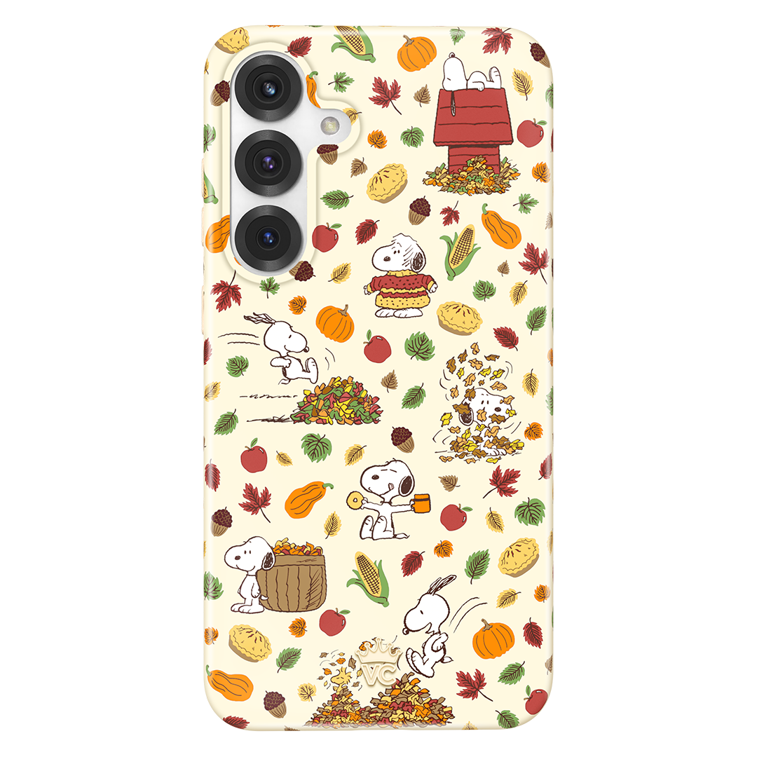Snoopy Autumn Leaves Samsung Case - Thumbnail 2