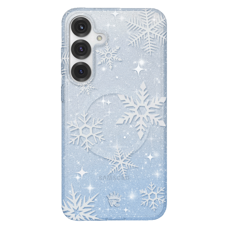 Snow Angel Glitter Samsung Case