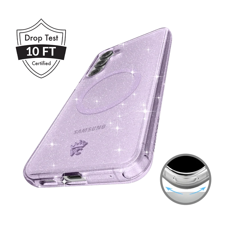 Lilac Stardust Samsung Case
