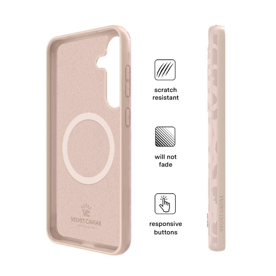 Nude Leopard Samsung Case - Thumbnail 4