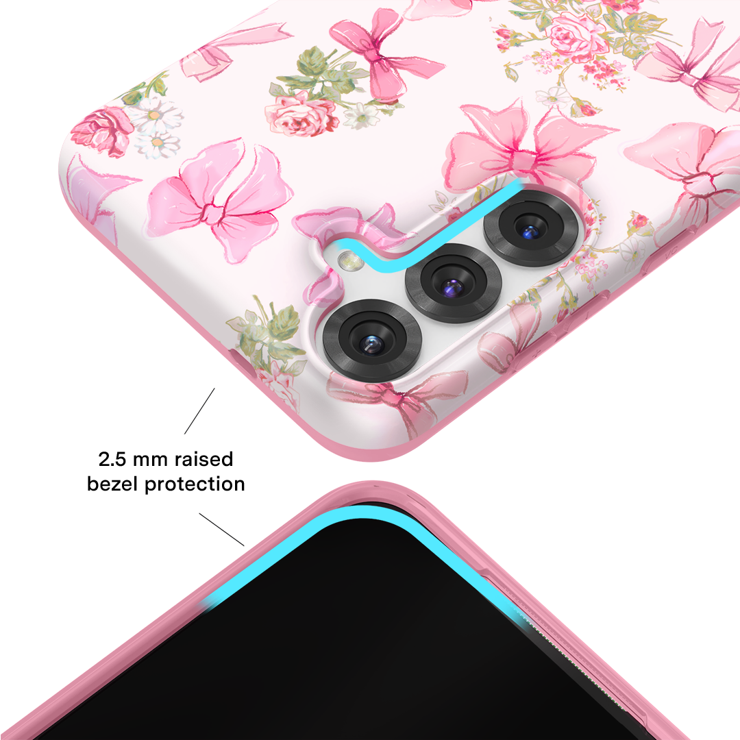 Posie Pink Bow Samsung Case - Thumbnail 2