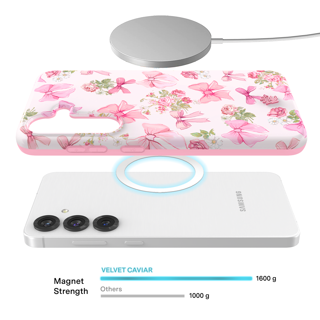 Posie Pink Bow Samsung Case - Thumbnail 4