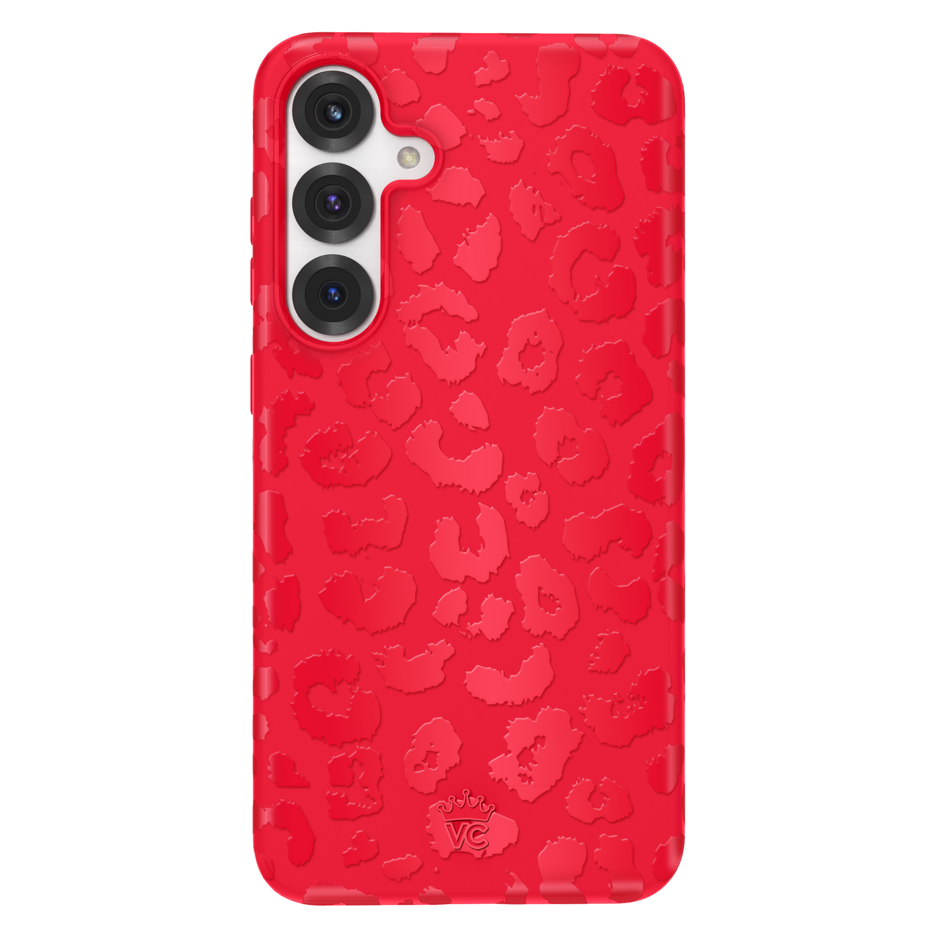 Red Hot Leopard Samsung Case