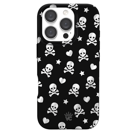 Chrome Skulls iPhone Case