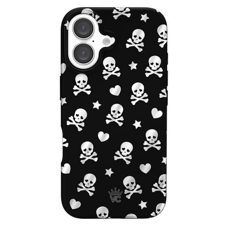 Chrome Skulls iPhone Case