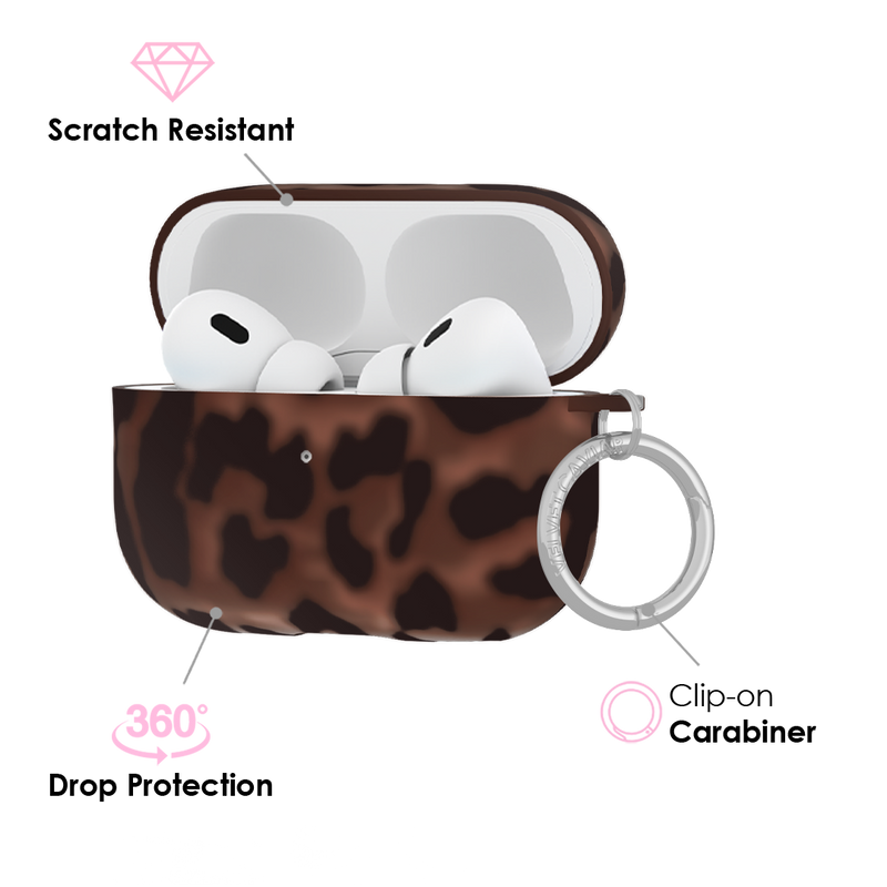 It Girl Leopard AirPod Case