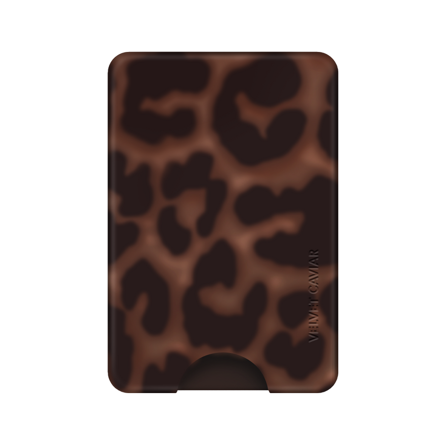 It Girl Leopard MagSafe Wallet