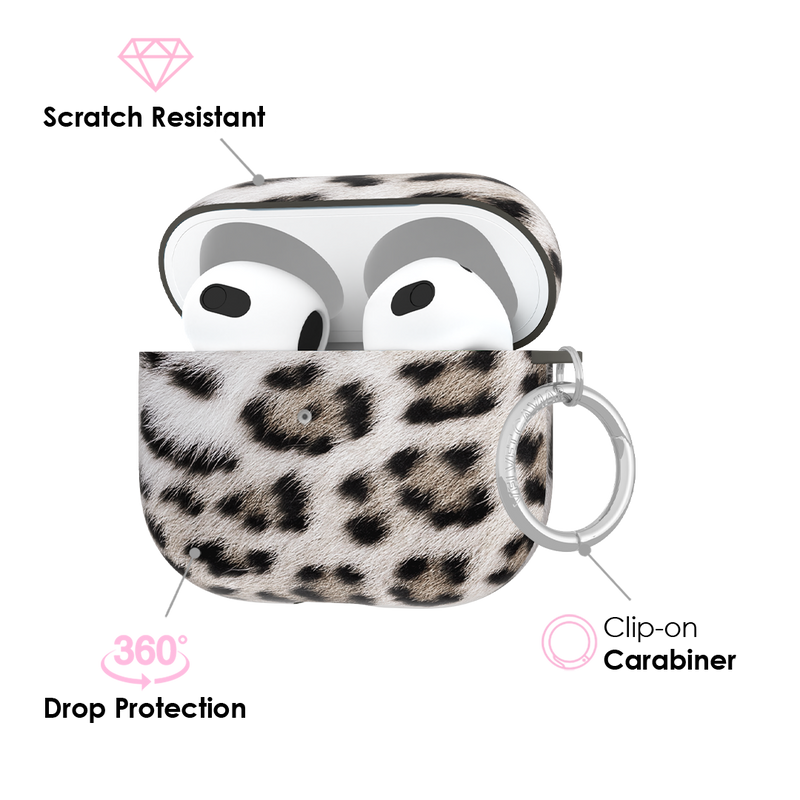 Arctic Leopard AirPod Case
