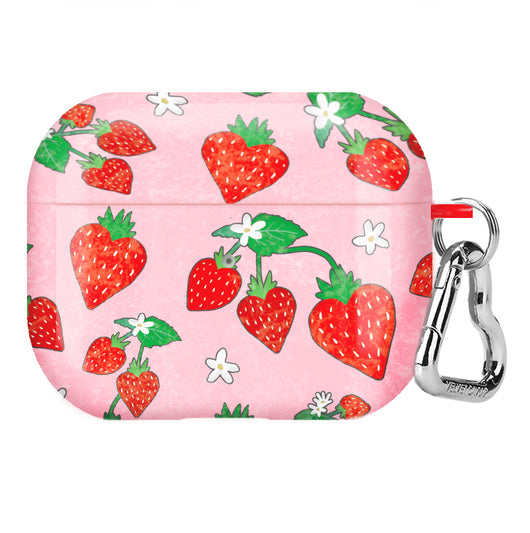 Strawberry Sweethearts Airpod Phone Case, for Airpod 3 Phone Case, by Velvet Caviar