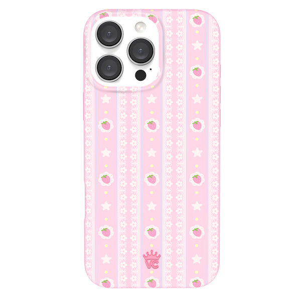 Strawberry Macaron iPhone Case image