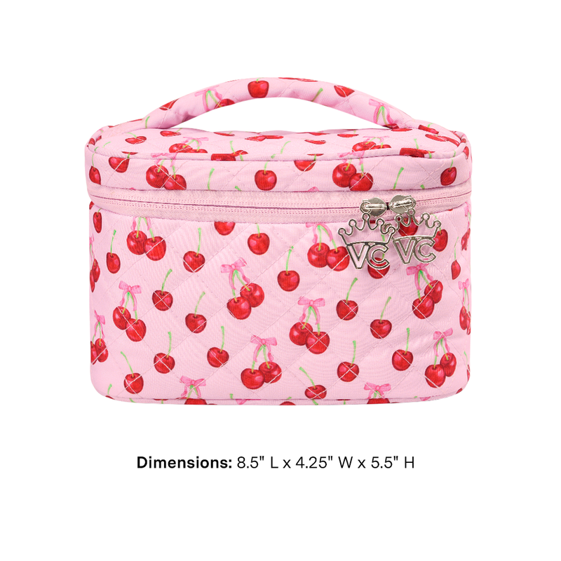 Velvet Caviar Sweet Cherry Vanity Bag