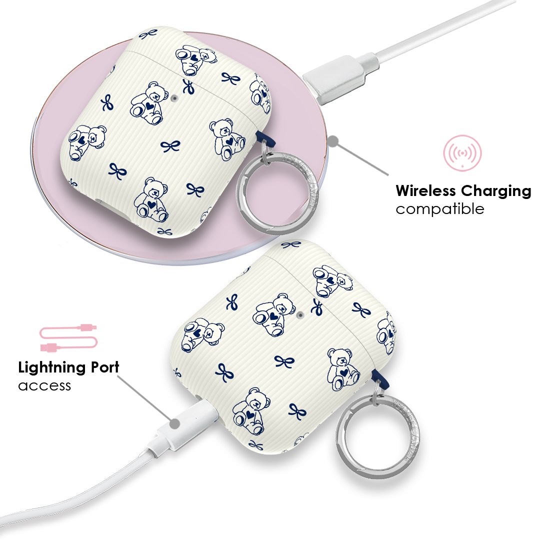 Preppy Teddy AirPod Case - Thumbnail 4