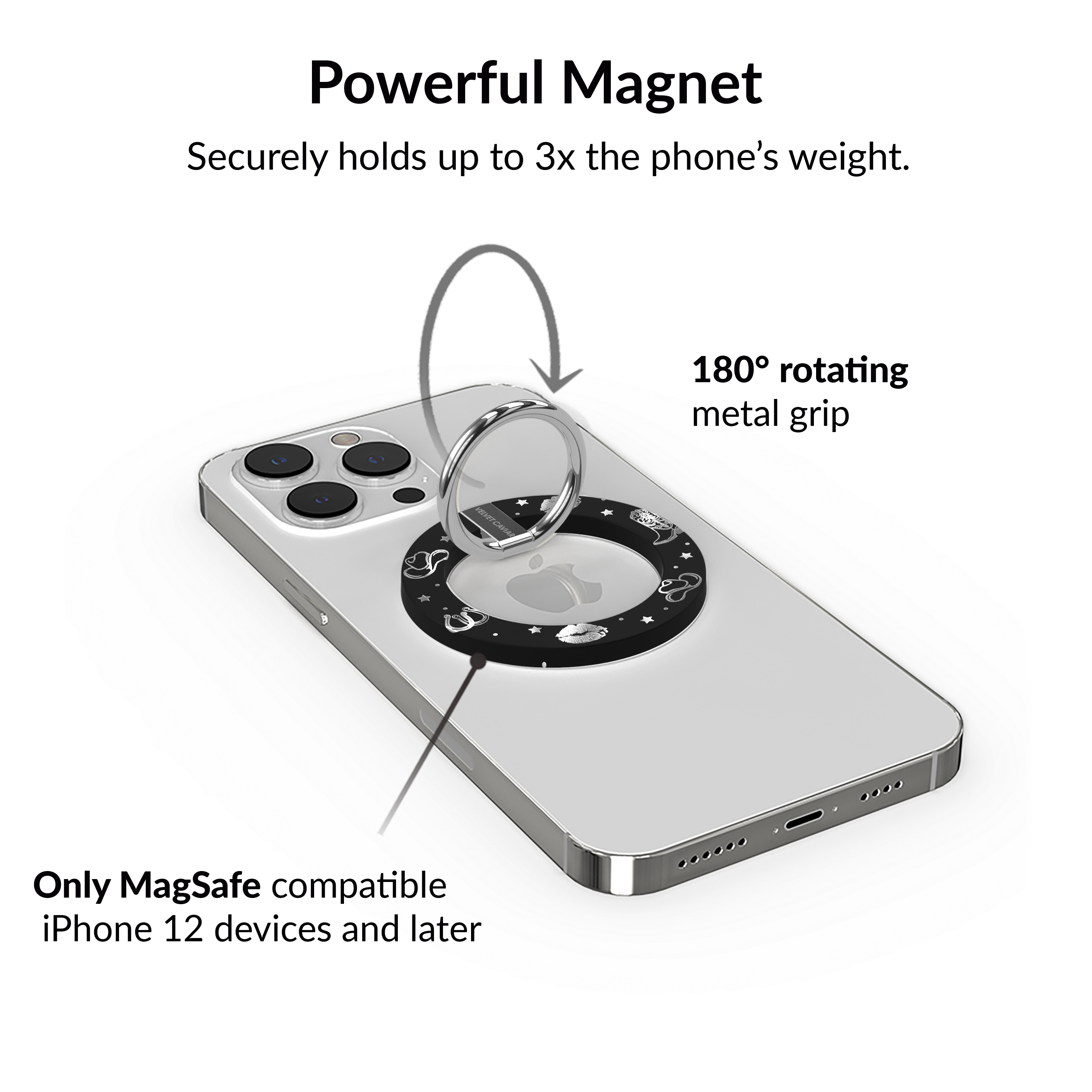 VELVET CAVIAR MagSafe Grip Ring - Thumbnail 4
