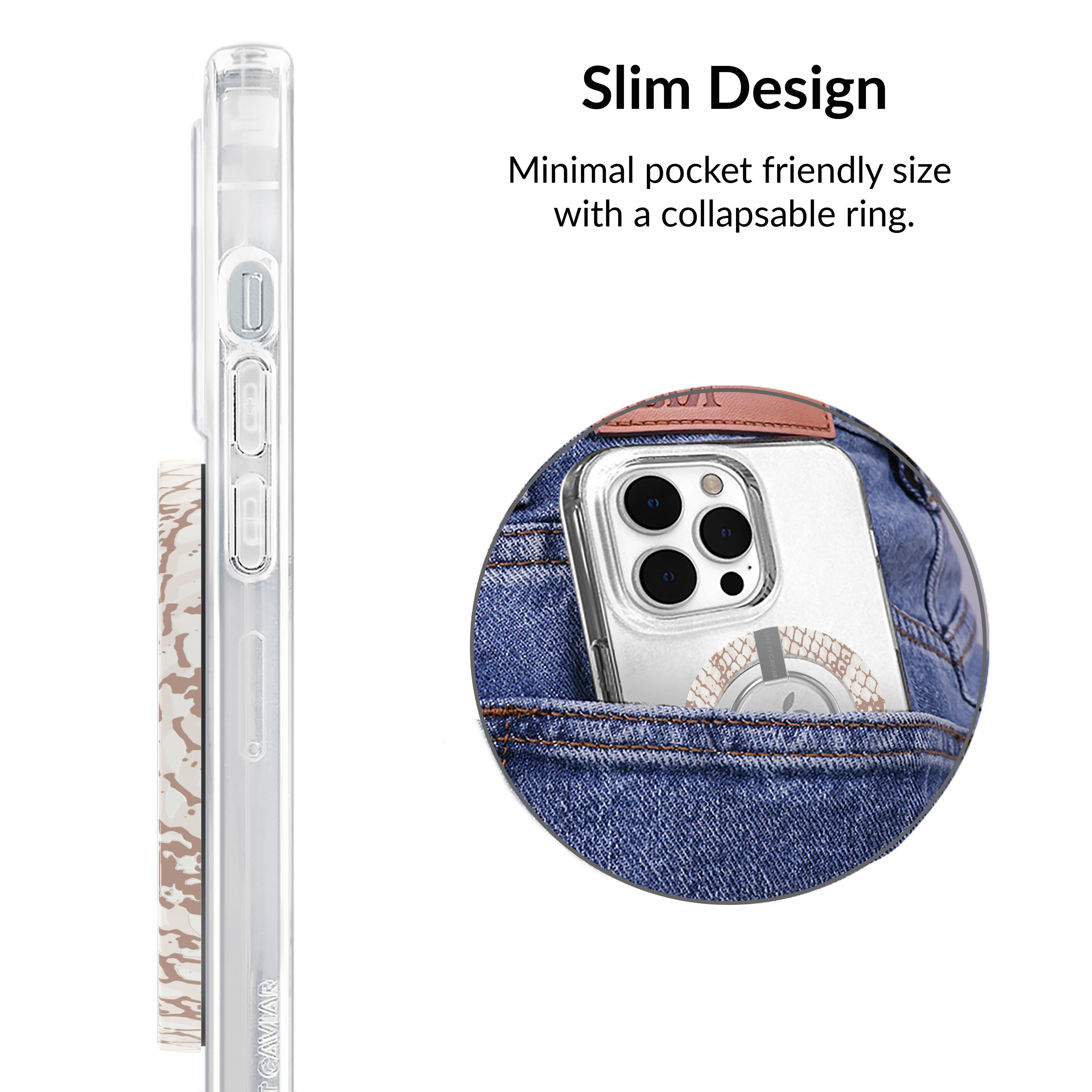 Nude Python MagSafe Grip Ring - Thumbnail 2