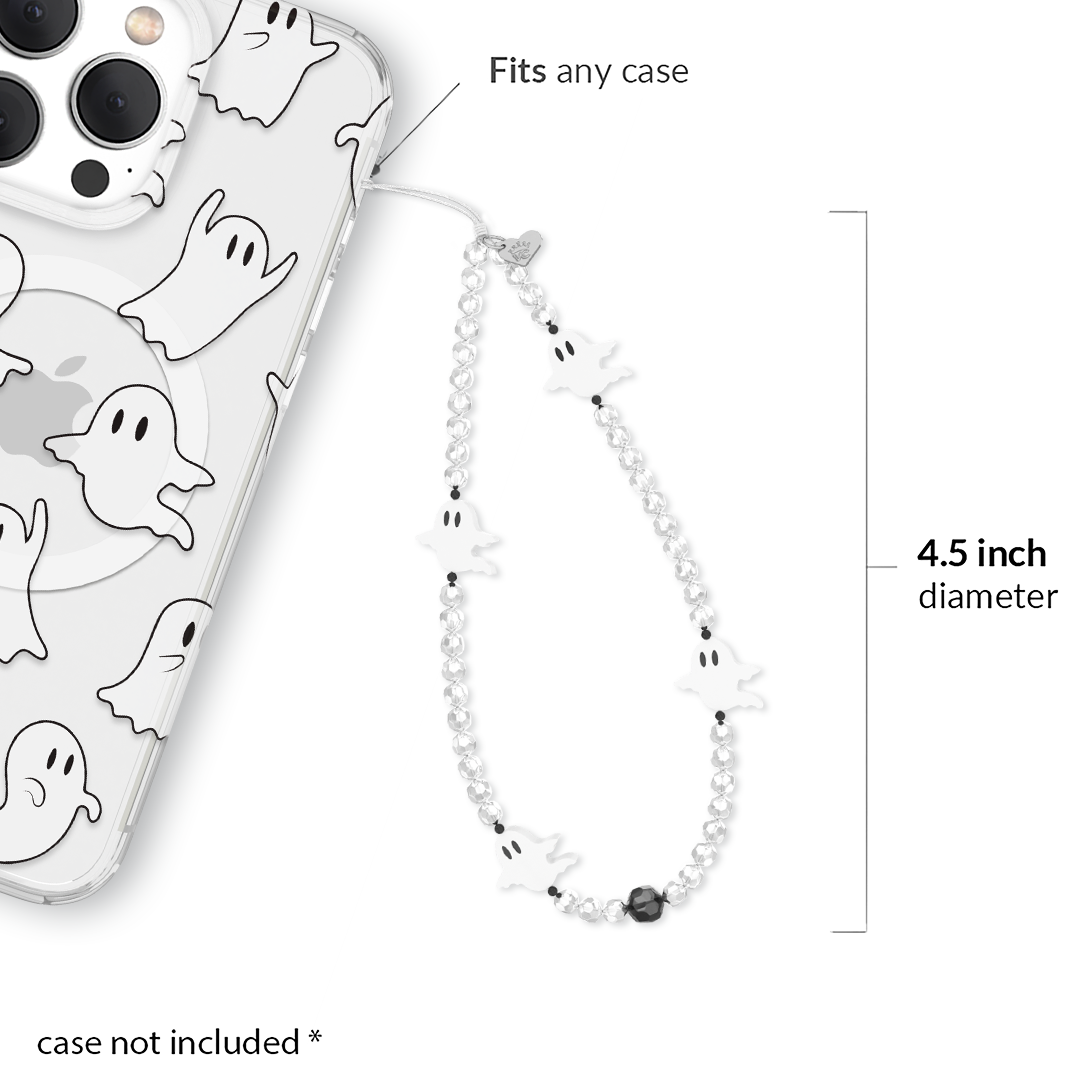 Ghosted Phone Charm