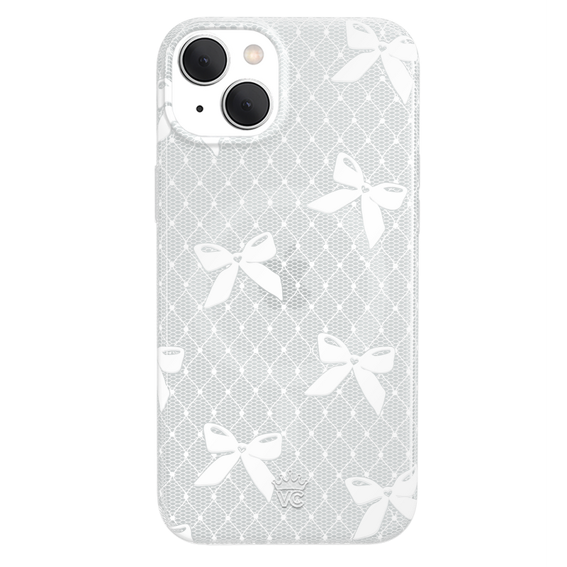 Vintage Lace Bows iPhone Case