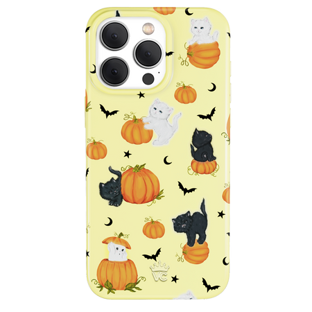 Purrfect Pumpkins iPhone Case