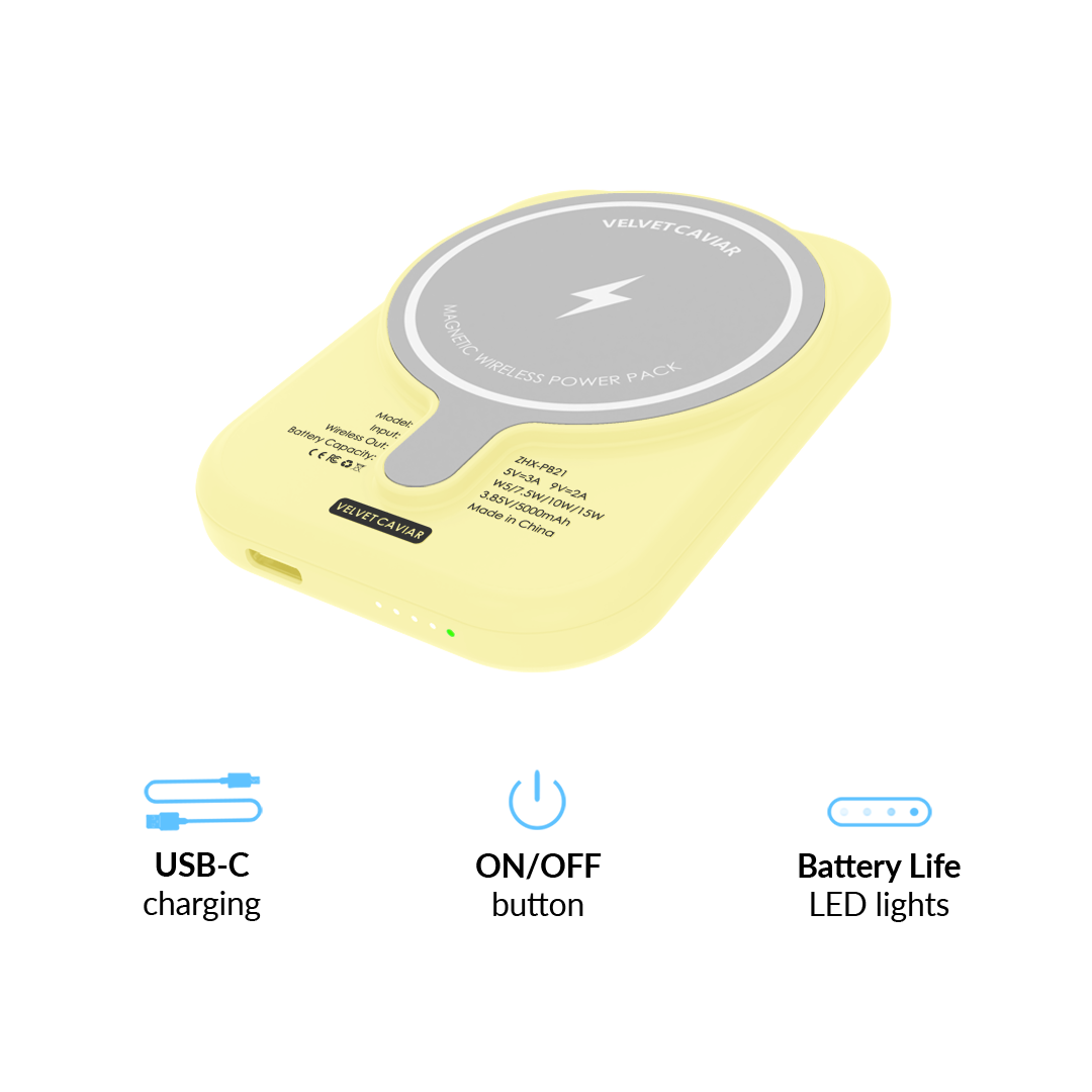 Yellow MagSafe Battery Power Pack - Thumbnail 3