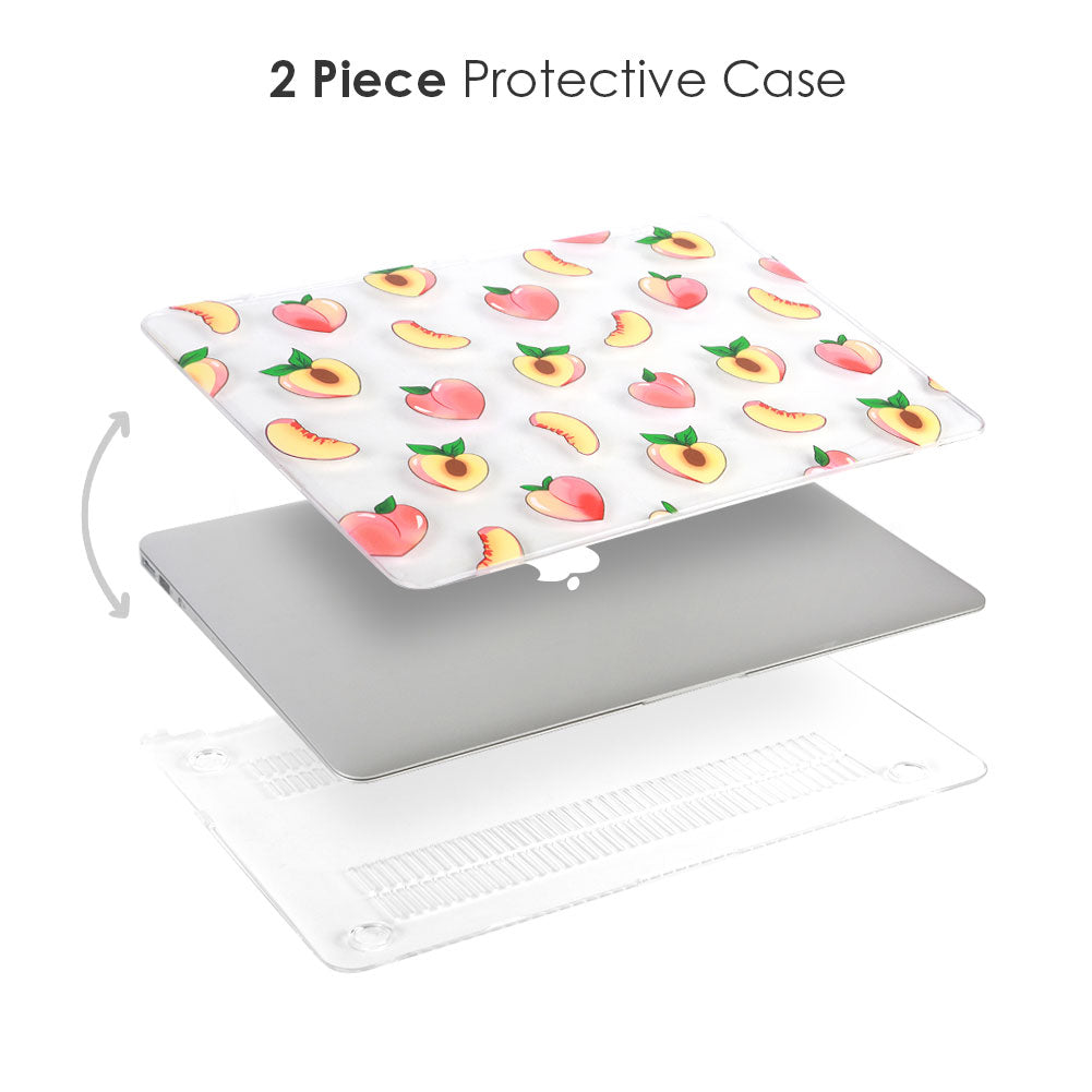 Peach macbook clearance case