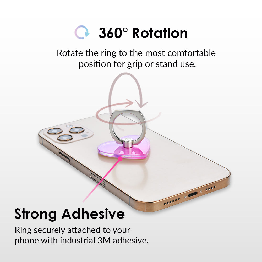 Violet Ombre Phone Ring