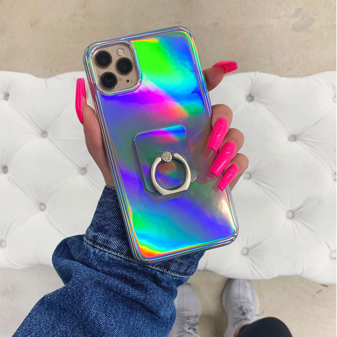 Nebula Holographic iPhone Case