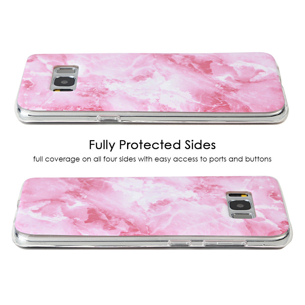 Rose Water Marble Samsung Galaxy Case - Thumbnail 3