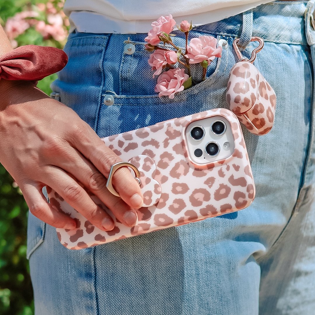 Blush Leopard iPhone Case - Thumbnail 4