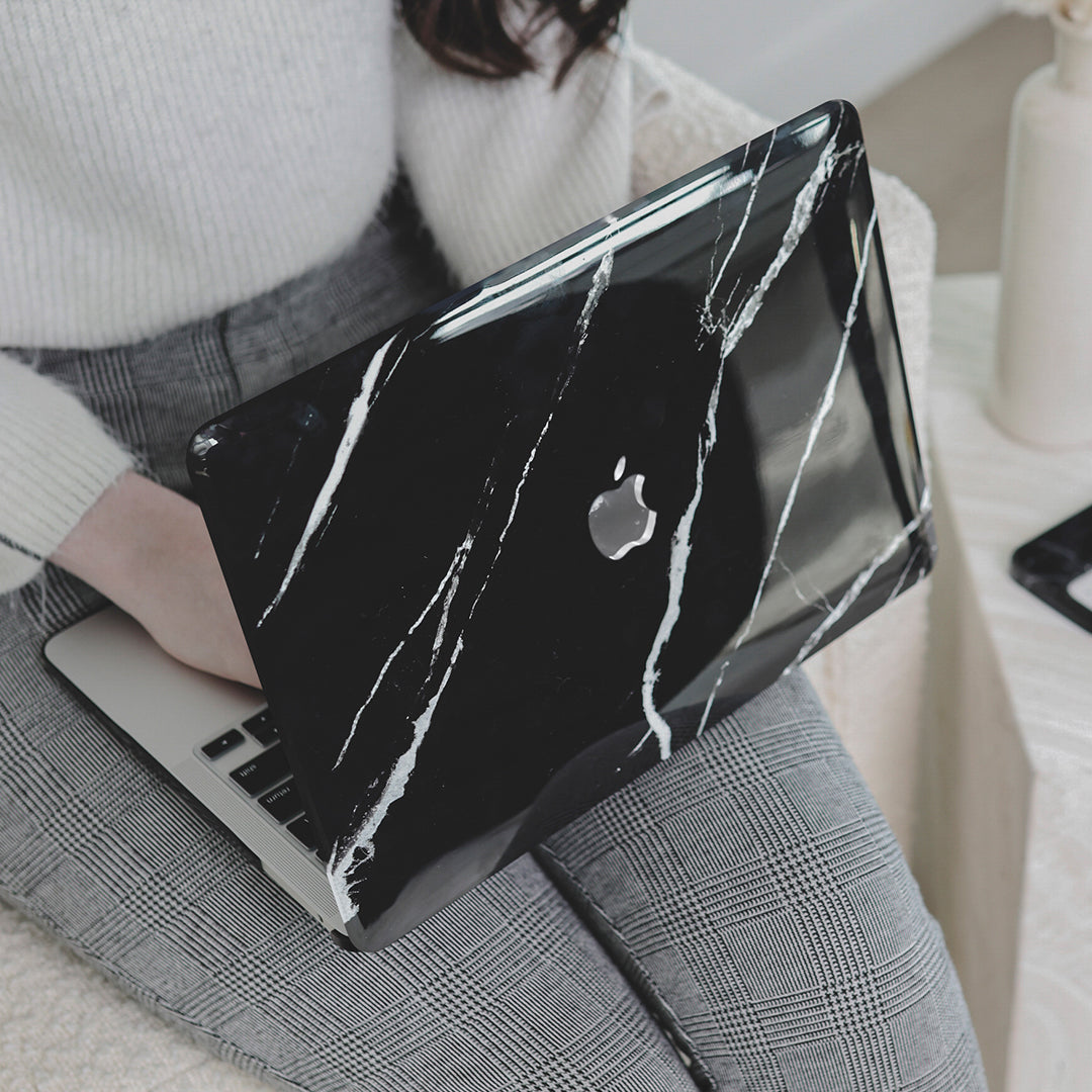 Black Marble MacBook Case 2.0