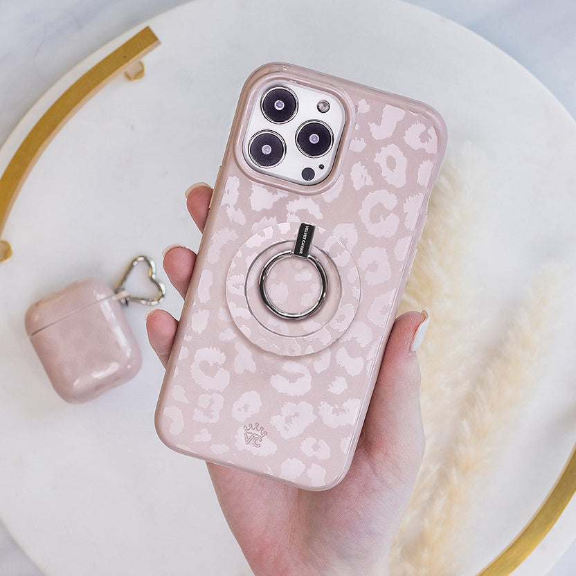 Nude Leopard iPhone Bundle Set Grip