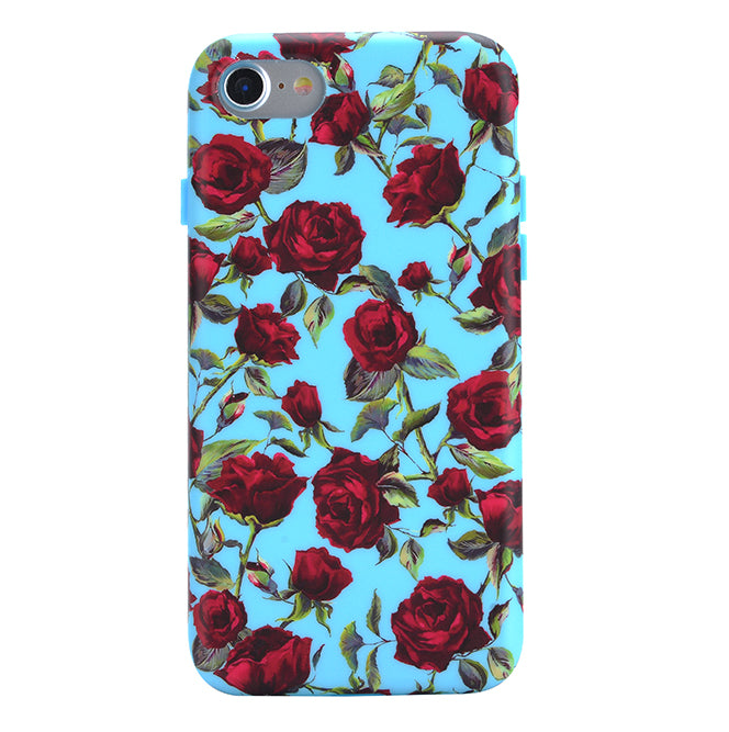 French Blue Floral iPhone Case –