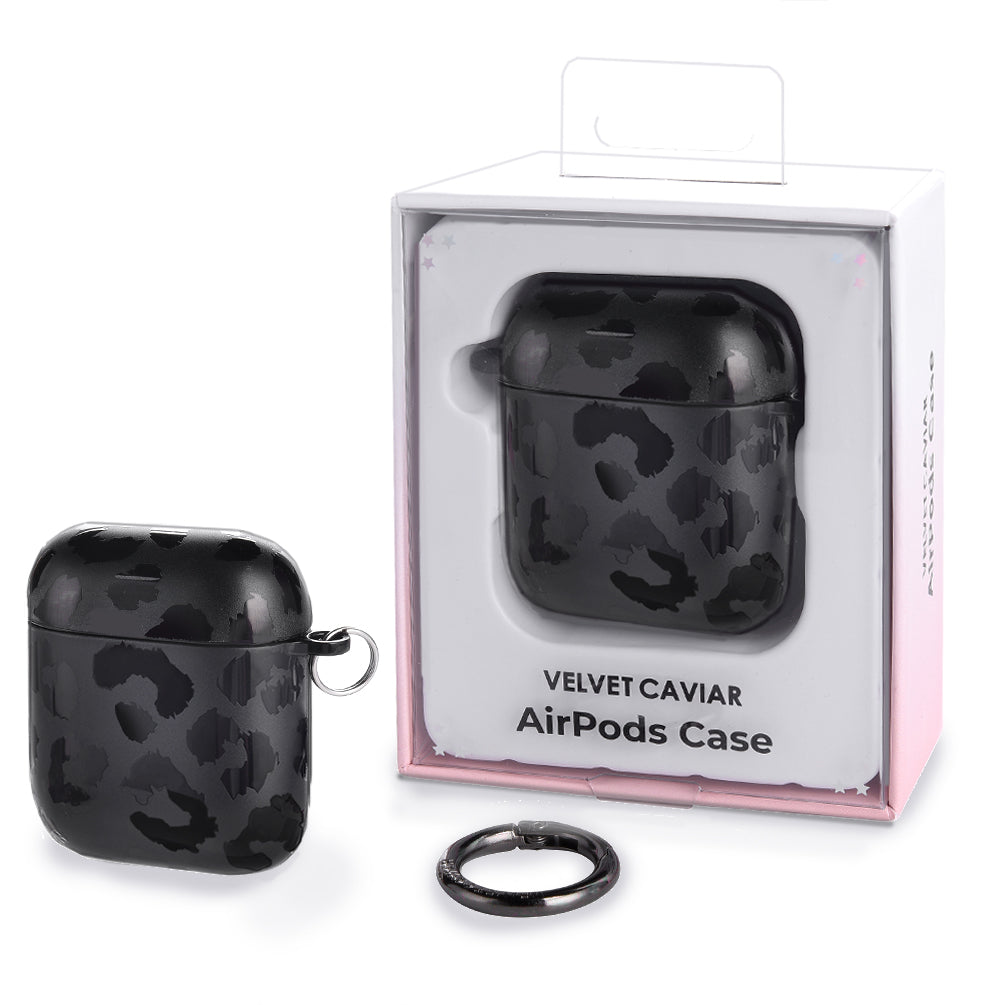 Black Leopard AirPod Case - Joy Merryman Store