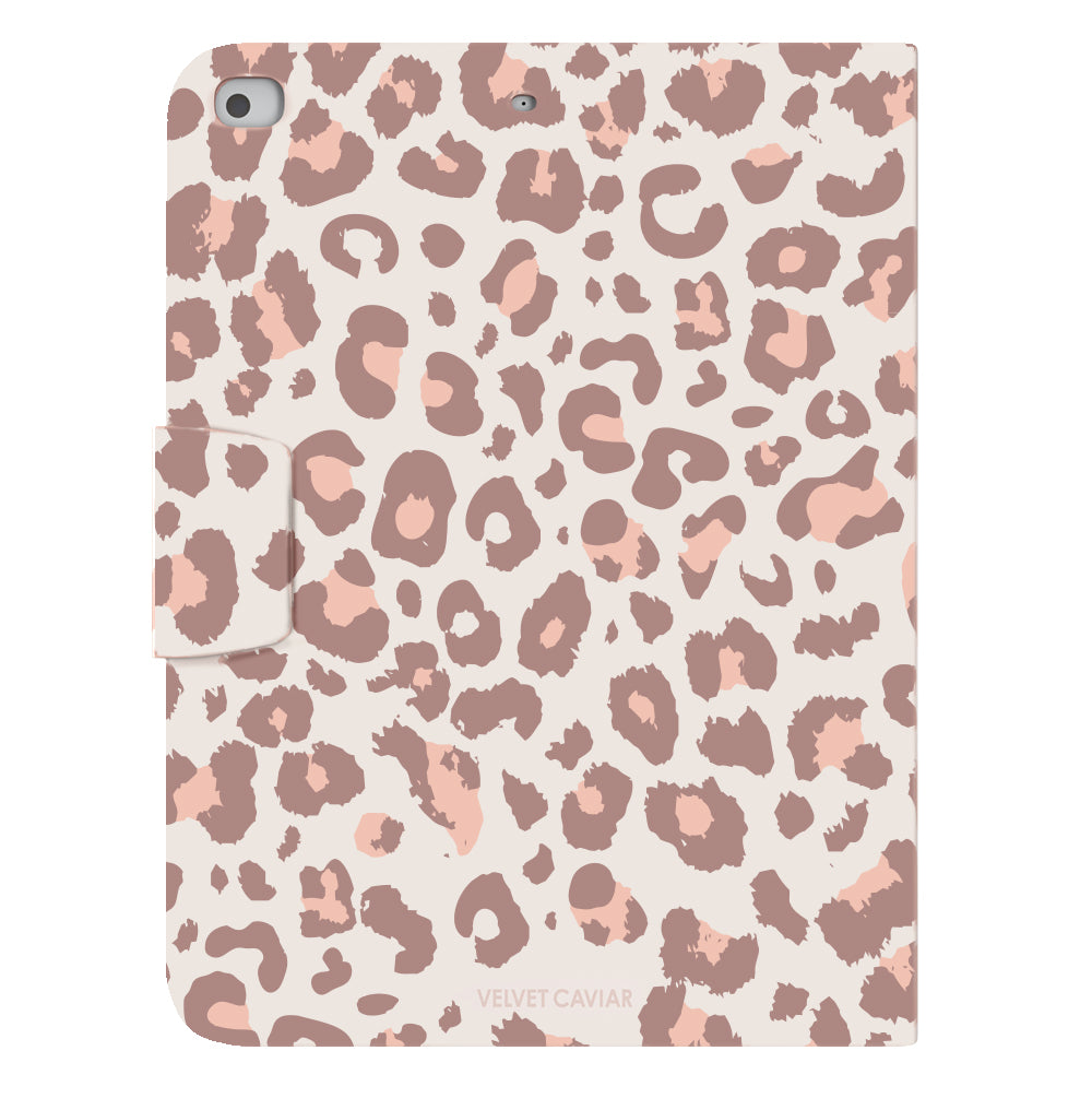 Pink Leopard Animal Print iPad 10.2 Case iPad 9.7 Case iPad 