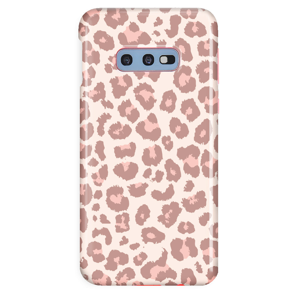 ウィムガゼット　グラスケース　キャメル（ヒョウ柄） Blush Leopard Samsung Case