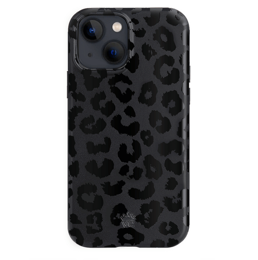 Black Leopard iPhone Case VelvetCaviar