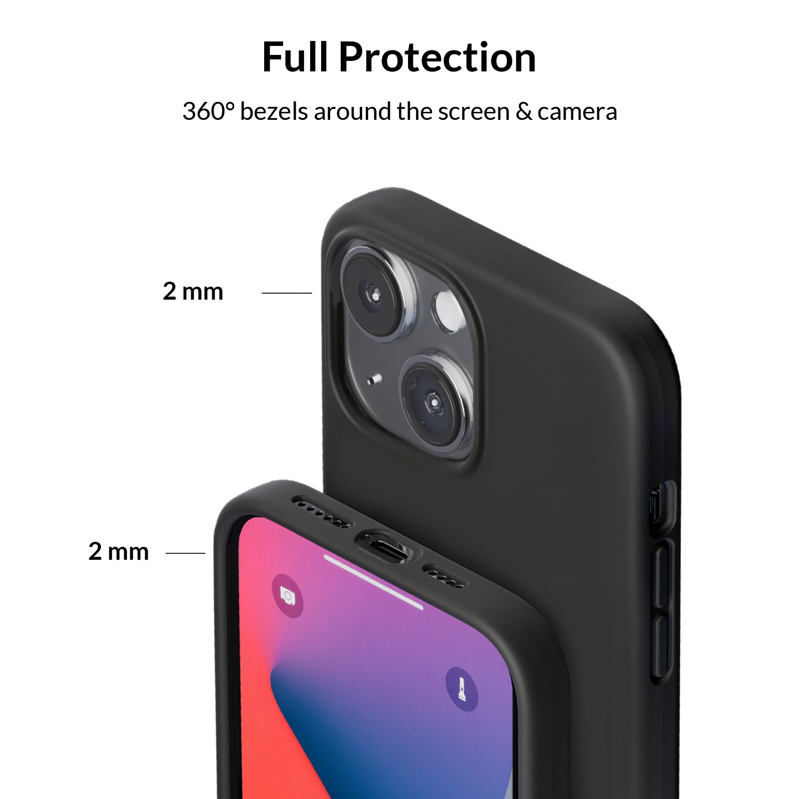 Olixar Camera Privacy Cover Black Case - For iPhone 13 Pro Max