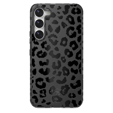 【中古】 Black Leopard Samsung Case スマホアクセサリー