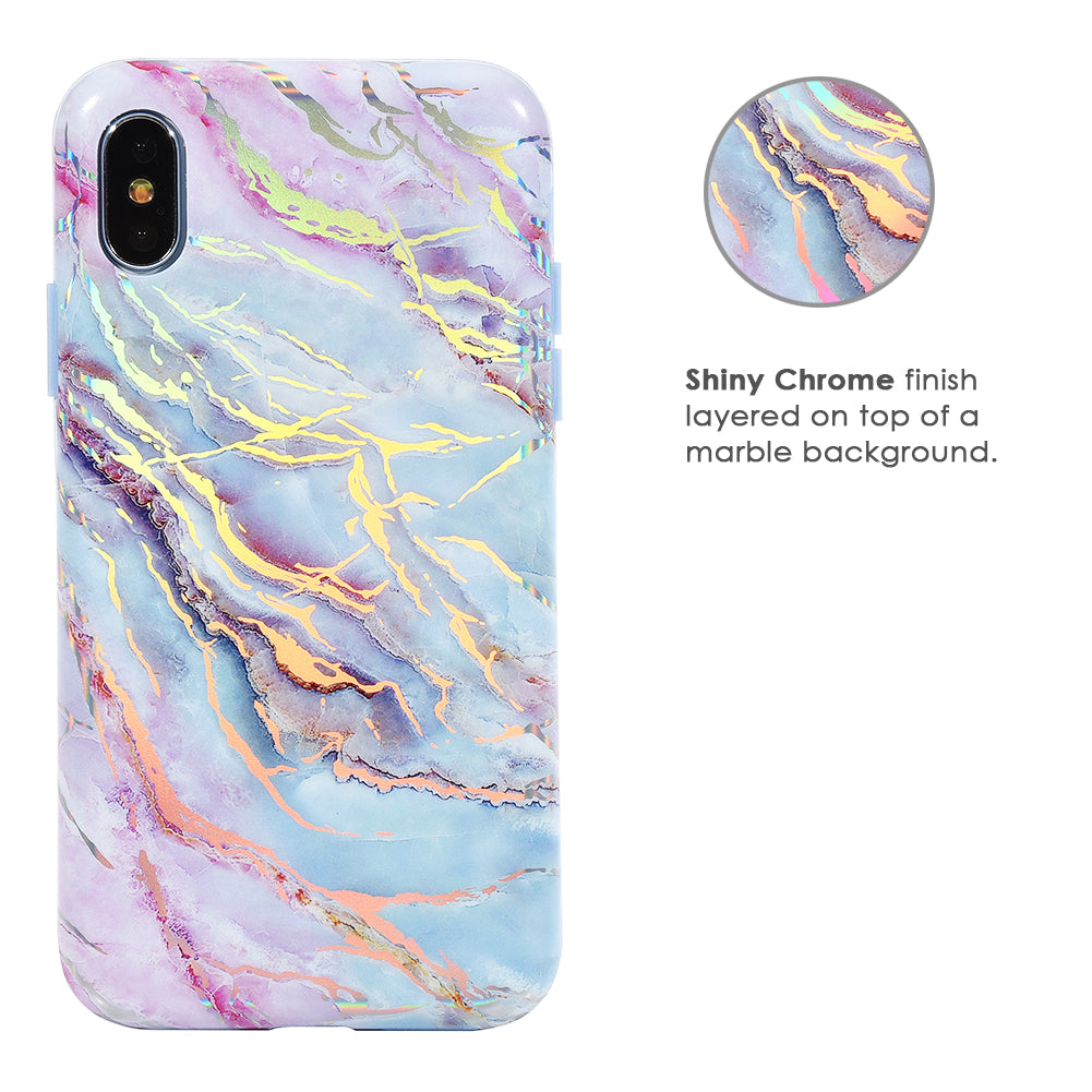 Holo Moonstone Marble iPhone Case – VelvetCaviar.com