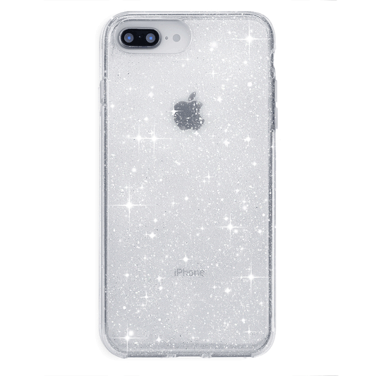 iPhone 13 Mini Clear Case - Sparkle Glitter Design