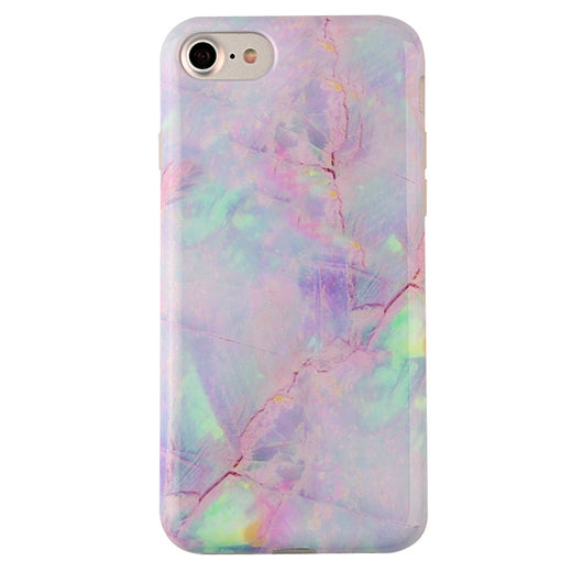 Velvet Caviar Compatible with iPhone x Case & iPhone Xs Case Marble for Women & Girls - Cute Protective Phone Cases (Pink Iridescent Holographic Blue)