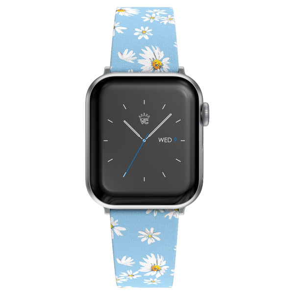 Daisy leather hot Apple Watch band