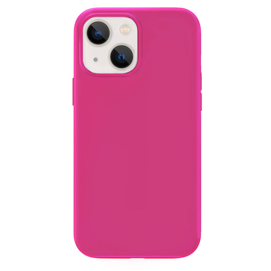 Silicone iPhone 13 Pro Max Case Neon Pink