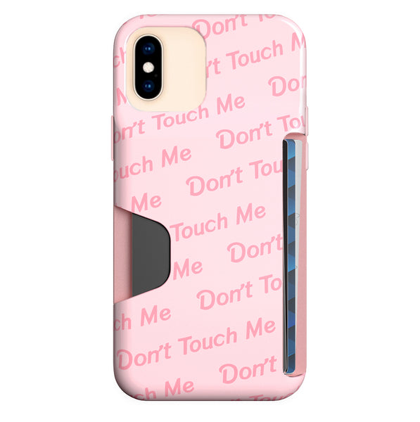 Don t Touch Me iPhone Wallet Case VelvetCaviar