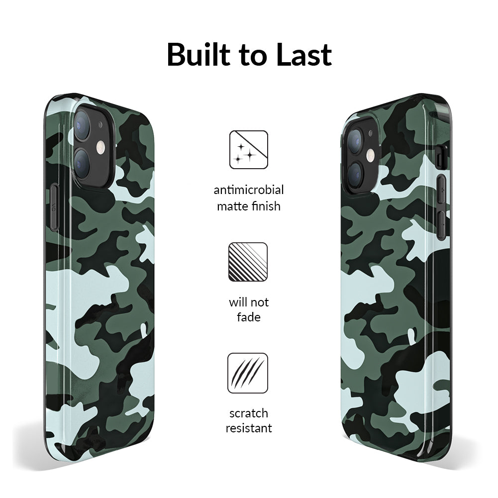 Green Camo iPhone Case Green Camo iPhone Case