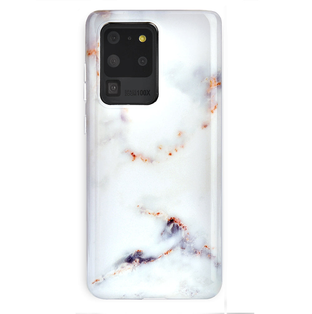 Gray Clouds Marble Samsung Galaxy Case